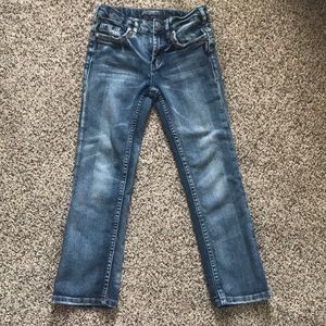 Girls 6x silver Tammy bootcut jeans